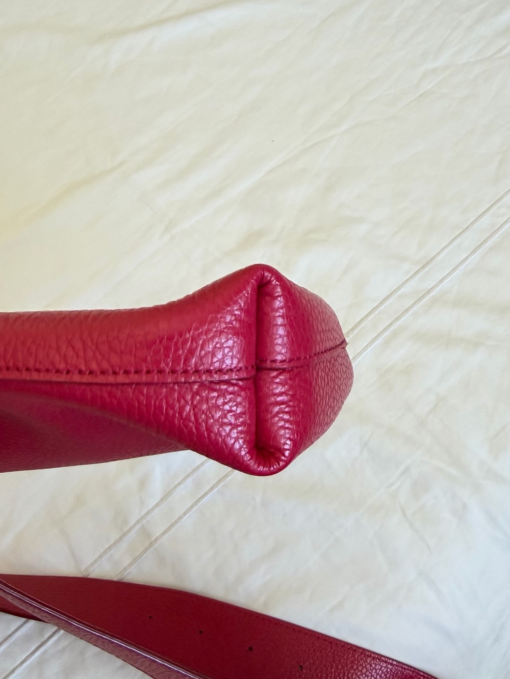 Cuyana Easy Phone Tote Raspberry - Picture 4 of 6